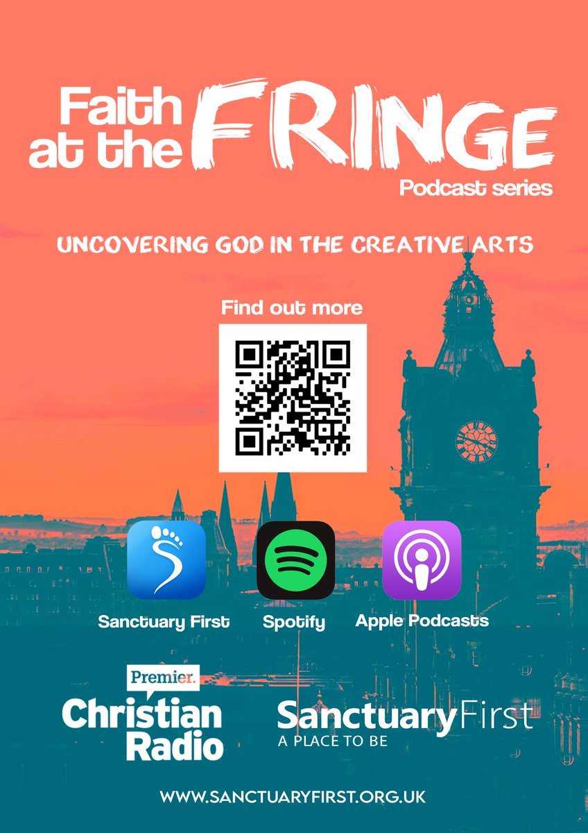 During the Month of August Sanctuary First will be launching a new podcasting series ‘Faith at the Fringe’.
sanctuaryfirst.org.uk/blog/faith-at-…
Each week we there will be 4 new podcasts speaking to artists, performers and creatives uncovering God in the creative arts.
