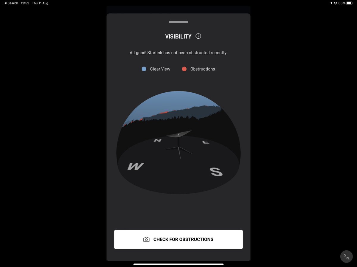 hotality's tweet photo. We’ve installed Starlink Internet for a customer recently. It has given them piece of mind they’ll still have Internet if they lose their main Internet line. https://t.co/MMl4T0mbNK