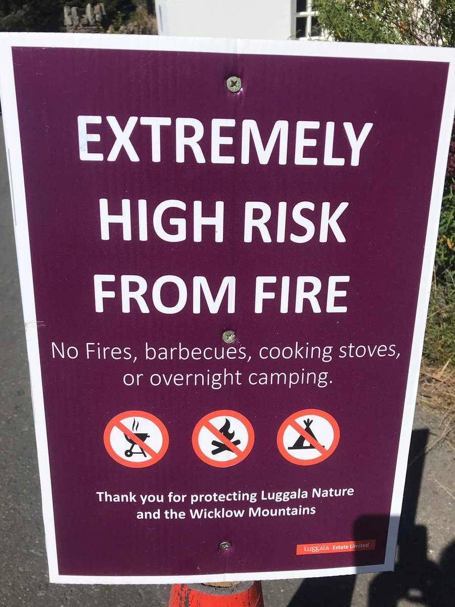 LuggalaNH's tweet photo. Prevent upland fires at this time. DO NOT light fires or BBQ's.  REPORT any suspicious activity you may observe.  DO NOT approach upland fires under any circumstance, they are extremely dangerous. 
REPORT any fires you might see to 112. https://t.co/mwvD0x2FqO