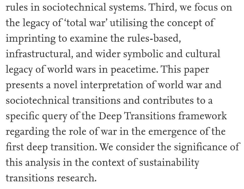 NewsAnatomy13's tweet photo. 💭Ɛ⇂ʎɯoʇɐu∀sʍǝN👽#196
#Technological #Forecasting and #SocialChange #Vol 174, #Jan2022
✍️ By #PhilJohnstone #CaitrionaMcLeish
"#WorldWars and #SocioTechnical #Change in #Energy #Food and #Transport A #DEEP #transitions #Perspective."
#NewsAnatomy13👽
https://t.co/wZLa9EXqL7 https://t.co/msDqnlVwVG