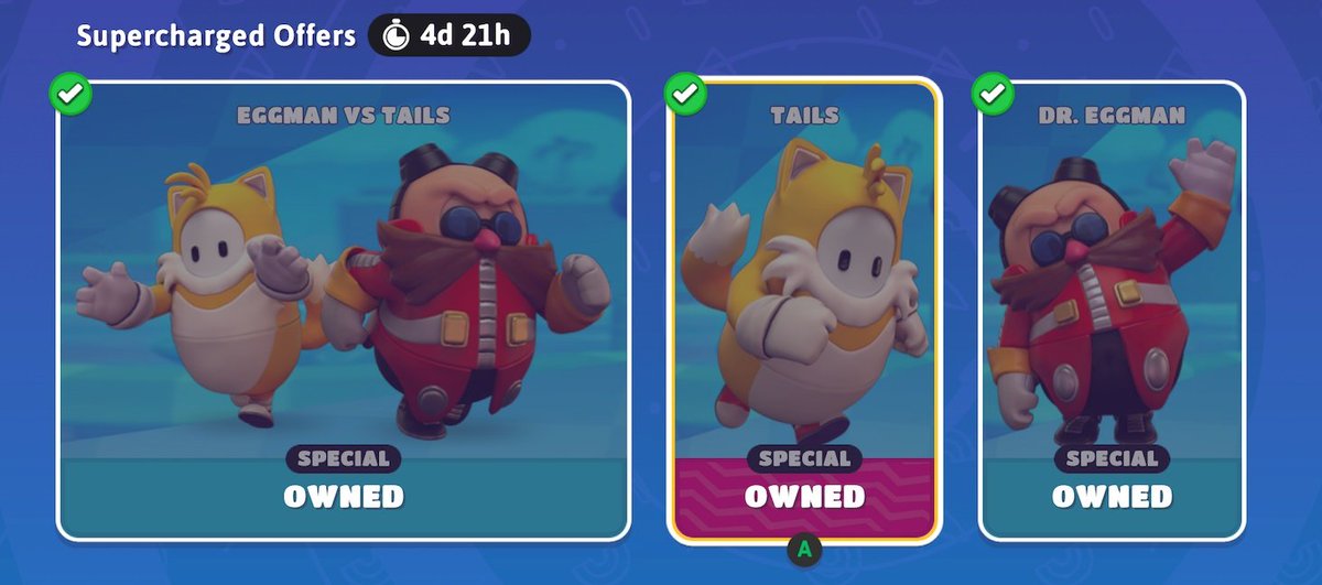 FG___network's tweet image. News: The Sonic's Adventure event is live on Fall Guys!
It features a new show, Gotta Go Fast, as well as new challenges.
Sonic themed skins and an emote is also available at the shop.
#FallGuys #SonicTheHedgehog #Mediatonic #Sega #EpicGames #News