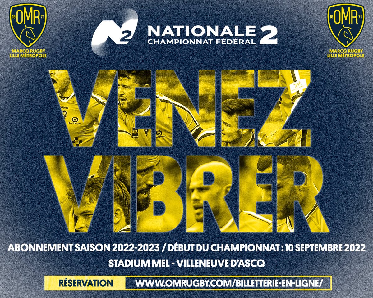 OMR Marcq Rugby Lille Métropole tweet media