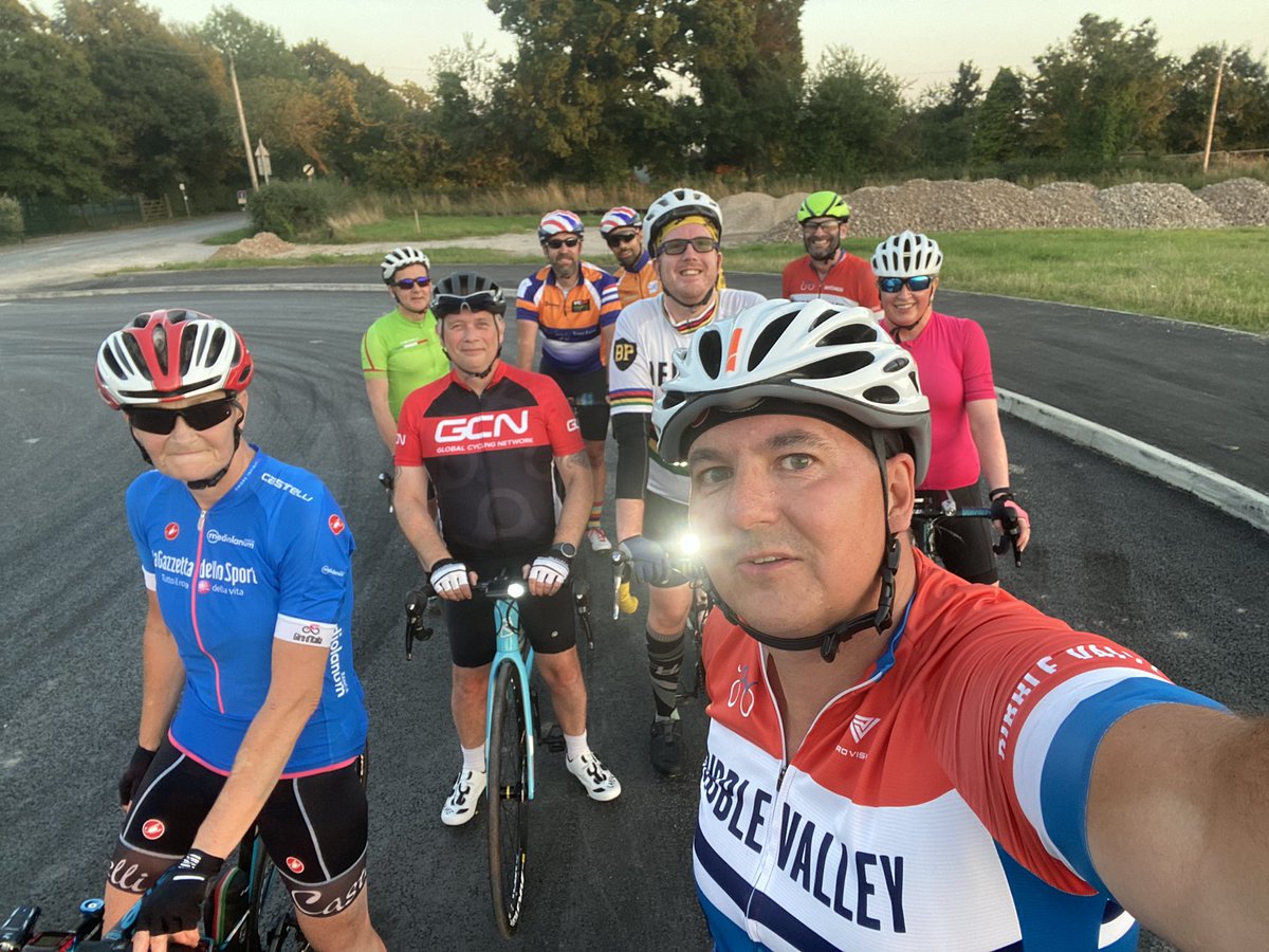 Wednesday Night Social Riders - if you would like to come and join in, we meet at the UCLAN Sports Arena every Wednesday evening for a 18:00 departure. If you want to know anymore, please email us at ribblevalleycrc@gmail.com