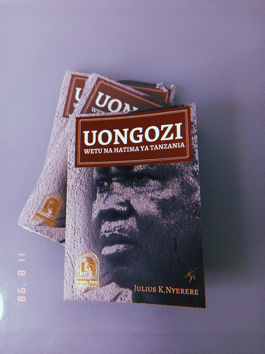 MkukiNaNyota's tweet photo. RESTOCKED 🎉
Kitabu cha Uongozi Wetu kiliandikwa na Mwl.Julius Nyerere na kuchapishwa mara ya kwanza mwaka 1994.
Mambo yaliyoongelewa bado ni misingi imara ya uongozi bora.
Bei: 6,000/=
#KitabuNiZawadi #Relevantbooks #Uongoziwetu #Vitabu #Nyerere https://t.co/icQBiLG9M5