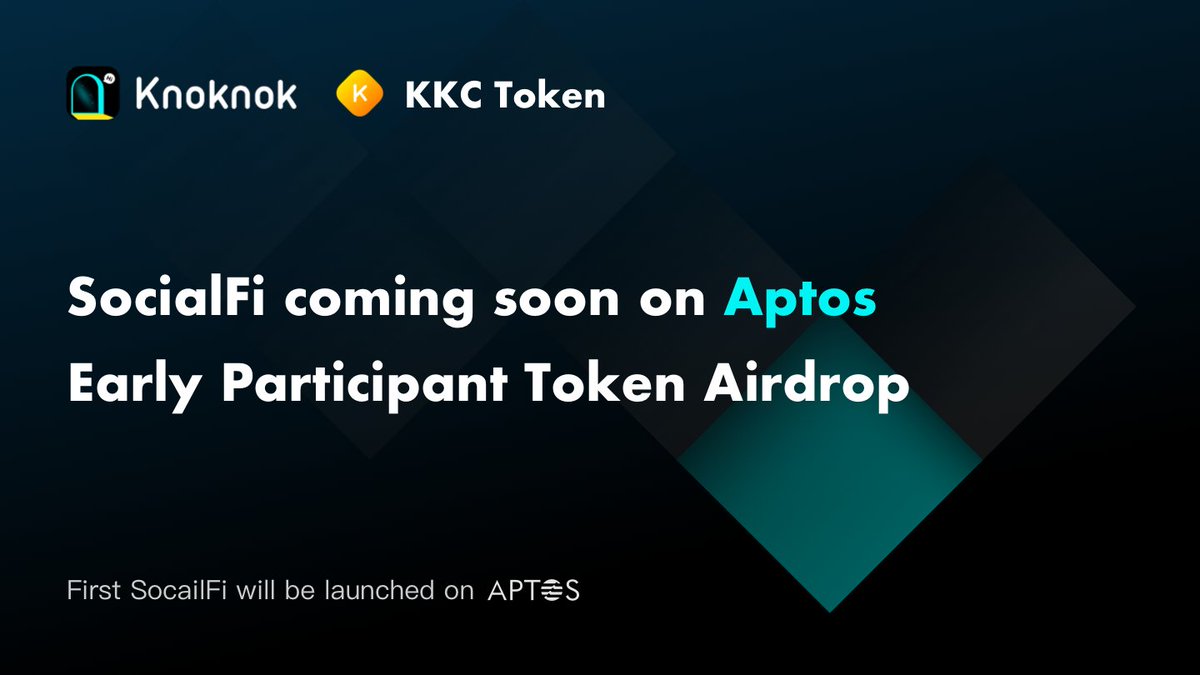 Knoknok Metaverse (@knoknok_elf) on Twitter photo We are building a #web3 #socialfi platform to launch on #Aptos soon, join early to build your decentralized social network.
Follow <a href="/knoknok_elf/">Knoknok Metaverse</a> and retweet with your #Aptos wallet address to receiver token airdrops🚀 We are building a #web3 #socialfi platform to launch on #Aptos soon, join early to build your decentralized social network.
Follow <a href="/knoknok_elf/">Knoknok Metaverse</a> and retweet with your #Aptos wallet address to receiver token airdrops🚀