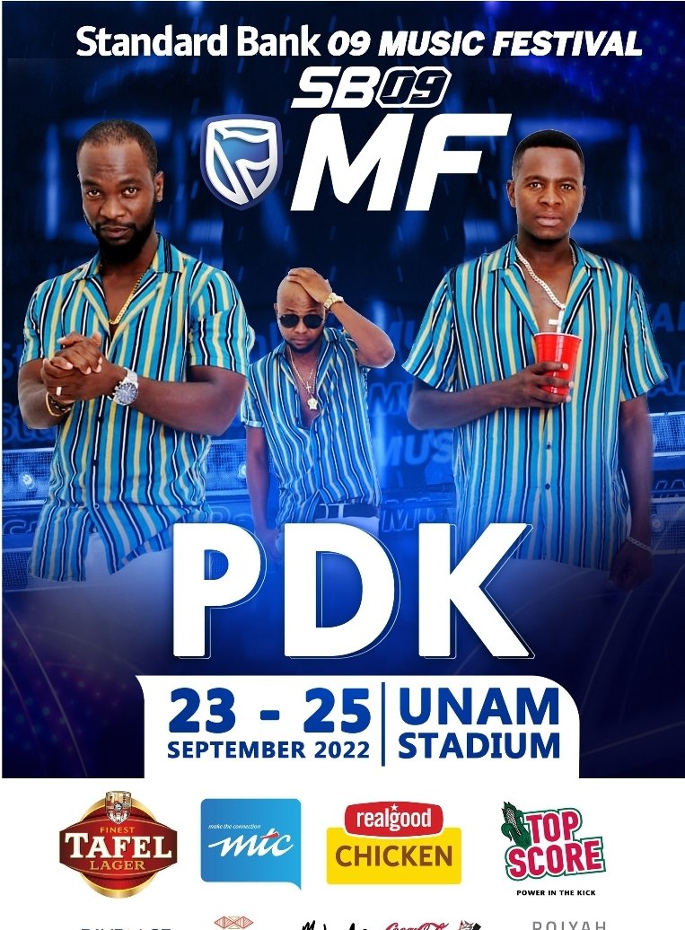 <a href="/PDKNamibia/">PDK</a> UNAM STADIUM ON 23-25 SEPTEMBER AT UNAM STADIUM. ENTRANCE FEE IS N$ 50 AVAILABLE AT WEBTICKET OR PICK N PAY COUNTRYWIDE. 

#sb09mf22