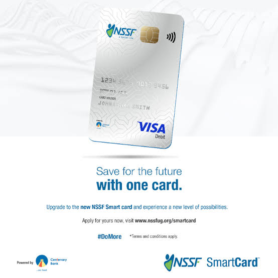 Thank You @nssfug For My Smart Visa Card! #Discounts
@CenteTech @CentenaryBank @JavaHouseUG 
#SaveForTheFuture #3in1Card