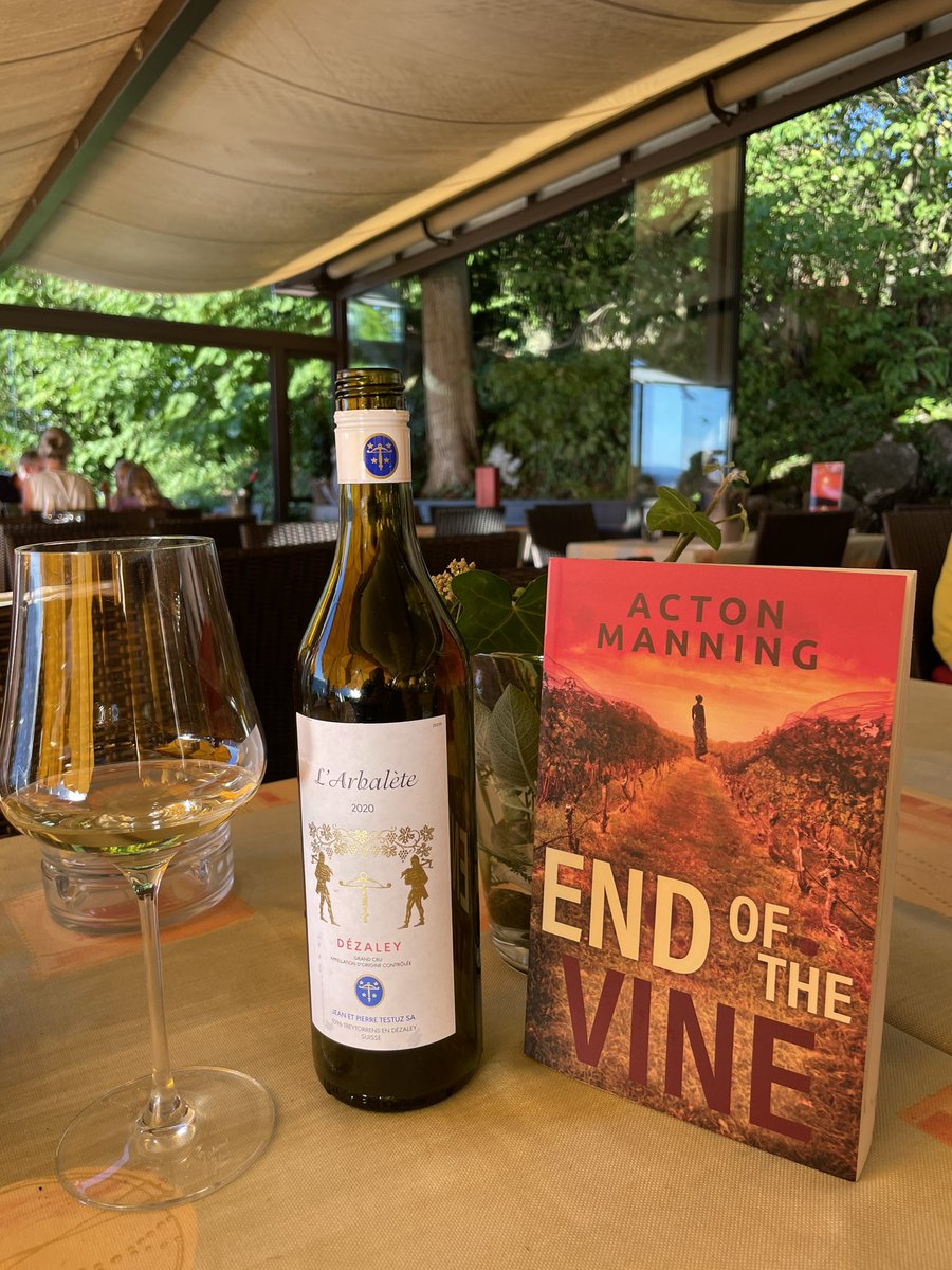 ActonManning's tweet photo. Adventure and Discovery of #swisswine continues with @ActonManning’s first #dezaley #grandcru. #offdry with a strong mineral character and rich fruit, not so much tropical, but ripe ripe orchard fruit. Great #pairing #wine for starting the evening right #switzerland #endofthevine https://t.co/CHOZv4lU6Q