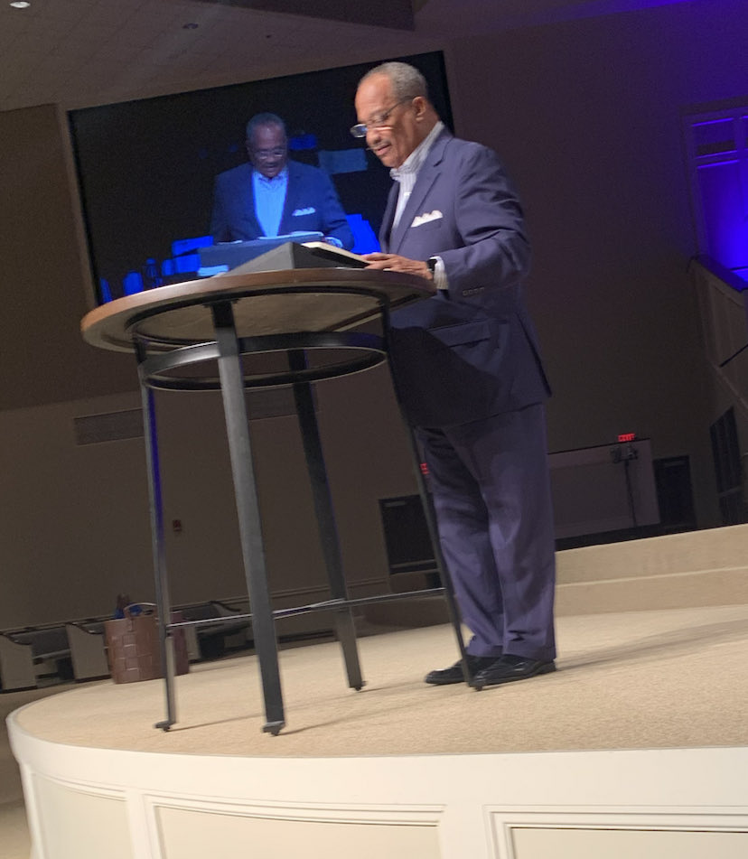 HeathPeloquin's tweet photo. So thankful for my friend Dr. Fred Luter. He preached a timely message for our church last night! #RefreshRevival https://t.co/rmorRYGPYR