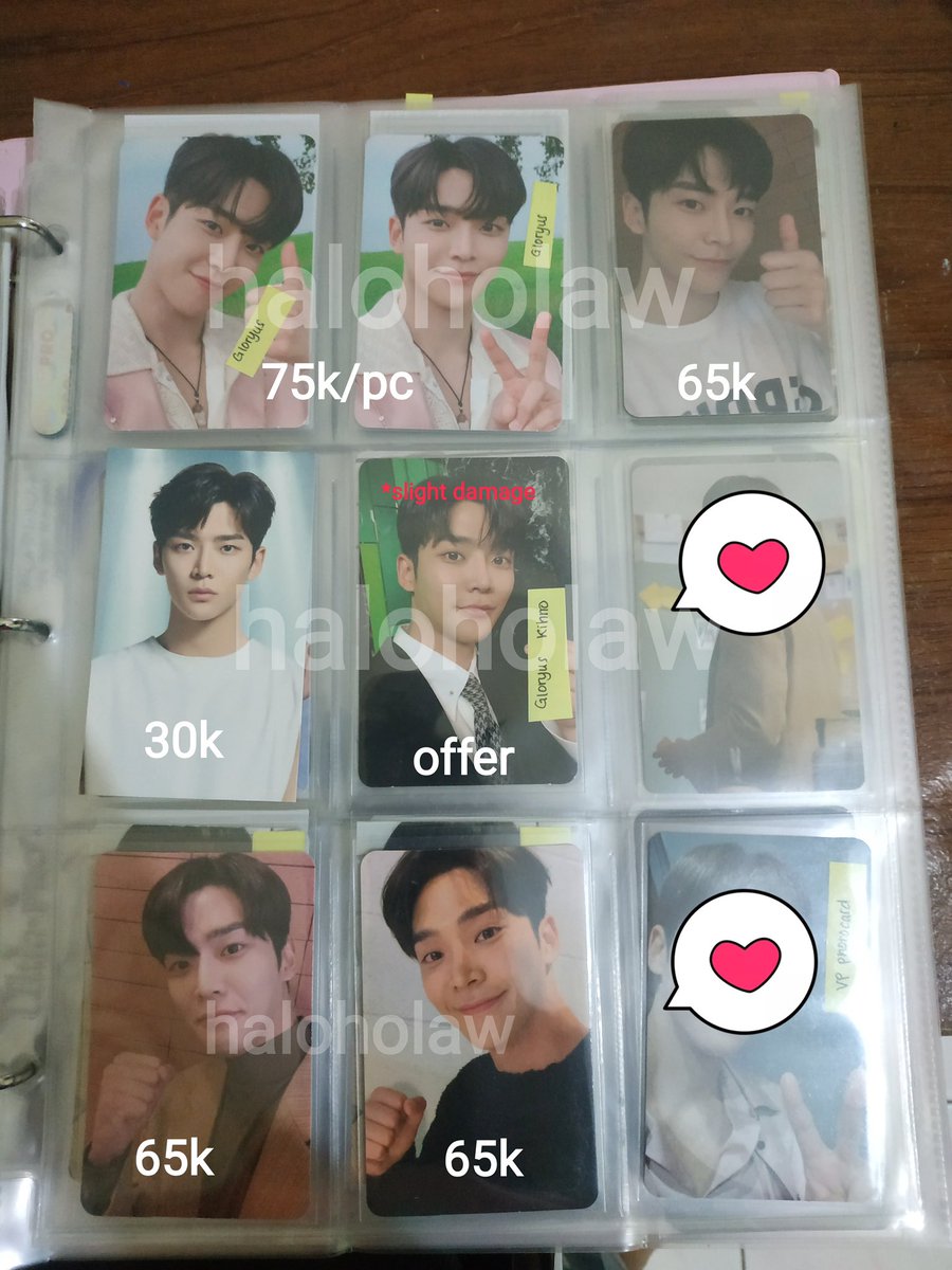 haloholaw's tweet photo. Wts/lfb
ROWOON PHOTOCARDS 

📍INA based (jogja), shopee available, negotiable✅
🌏worldwide shipping tracked (dm your country), paypal only
💌dm for buy

t. Rowoon sf9 wts wtb unixerse 로운 양도 https://t.co/5FqNRsUJD4