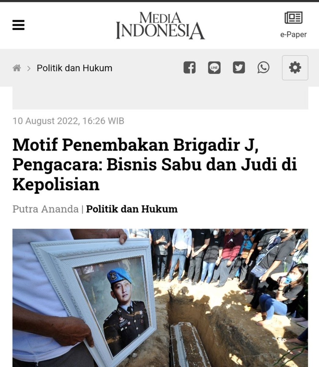 Jika polisi merahasiakan motif krn jaga perasaan Sambo, emangnya perasaan keluarga Brigadir J dianggap gak penting ? Kalau begini caranya, maka publik akan lebih mempercayai penjelasan pengacara Brigadir J. 👀