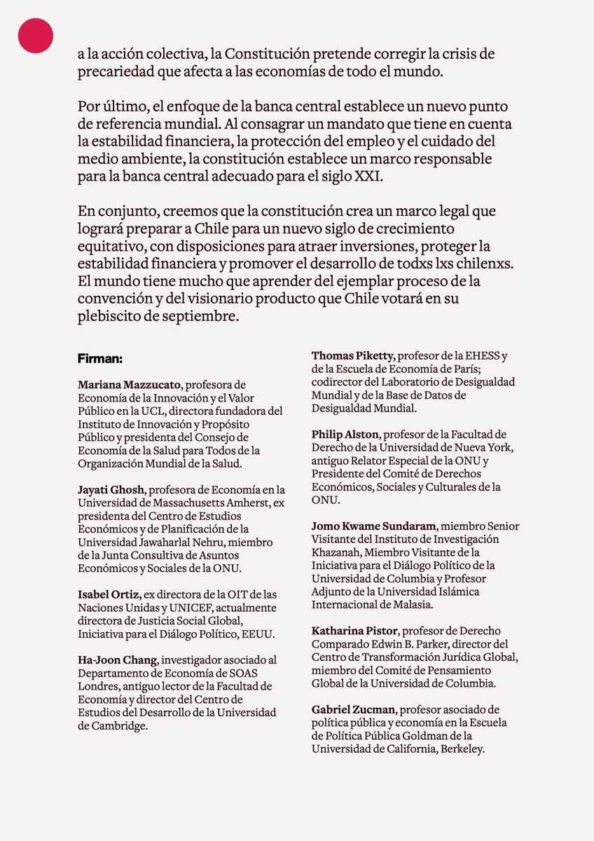cnashr's tweet photo. “Es mala” “Va a generar problemas económicos” MENTIRAS 🤥 
Pase y lea lo que dicen verdaderos expertos/as económicos de nivel mundial 👇🏽 https://t.co/BjCR2rHAaP