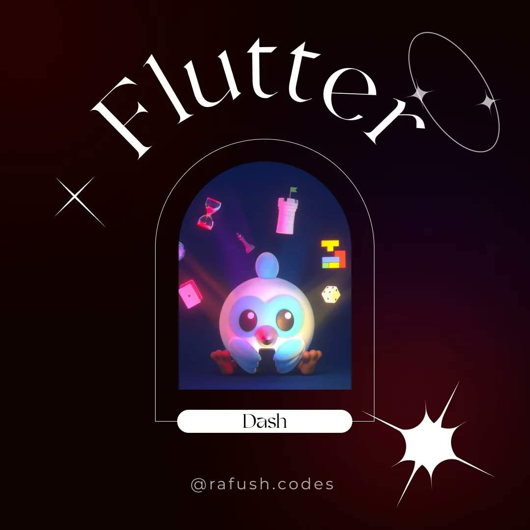 Oi gente! Estou começando a criar conteúdo de flutter! Me segue no Instagram!! instagram.com/rafush.codes