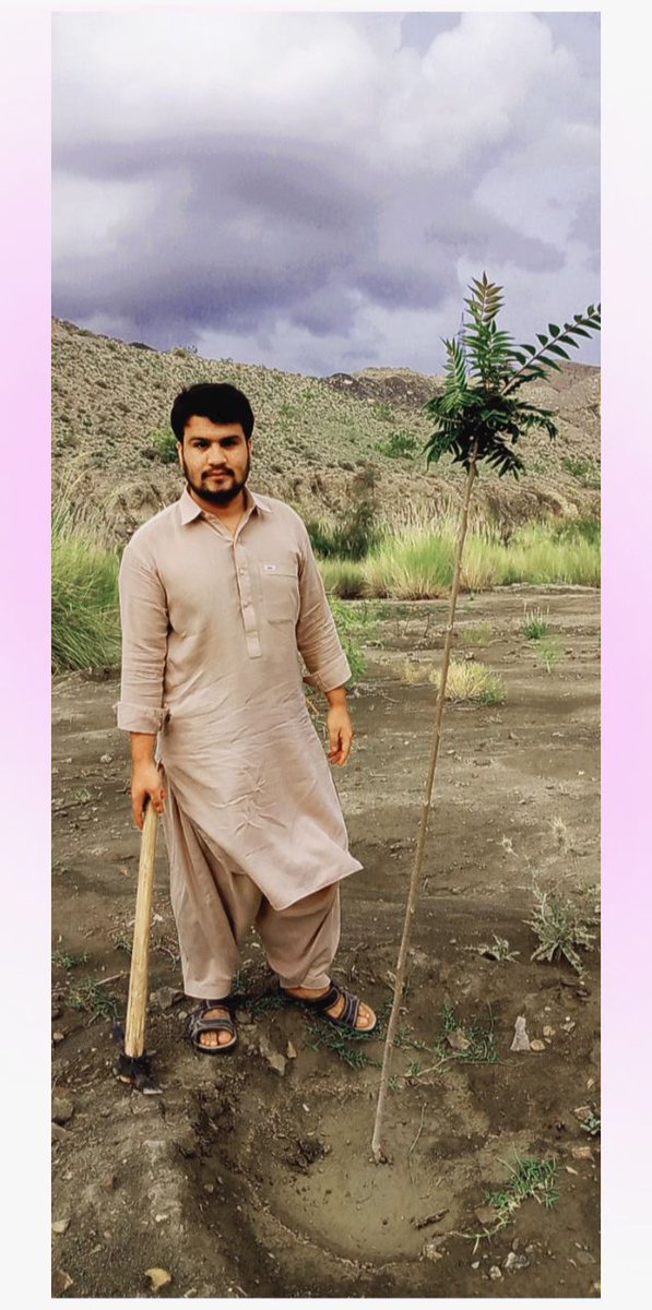 WaqasPashtoon's tweet photo. زه غواړم په خپل ژوند کې لس ونې وکرم چې د 60 کلونو لپاره ماته اکسیجن راکړي
ما دا کار تقریبا بشپړ کړی دی
#SaveEarth
#Waqas_Pashtoon
@OurAshar 
@Achakzai__raziq https://t.co/7vBDAgcXSJ