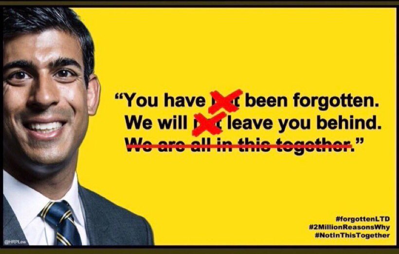 HelenL72's tweet photo. @Mark_J_Harper @RishiSunak @CommonsTreasury @Conservatives He @RishiSunak also ignored the largest cross-party APPG #GapsInSupport recommendations. 3+ million #ExcludedUK workers & their families will #NeverForget his abhorrent attitude towards them. #NotReady4Rishi
#NeverRishiSunak #NeverRishi NOT #Ready4Rishi #FBEUA @AndExcluded https://t.co/AreX42xWPS