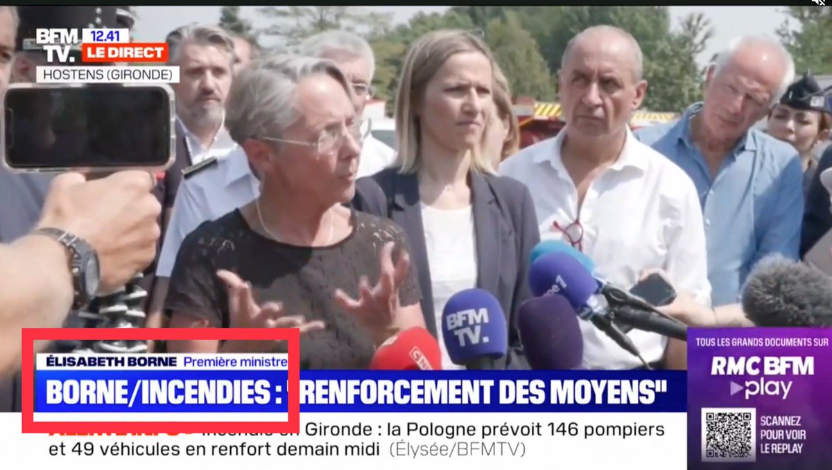 Bravo au stagiaire @BFMTV , il va faire ma journée 😂 #Borne #incendies #IncendiesGironde #Gironde