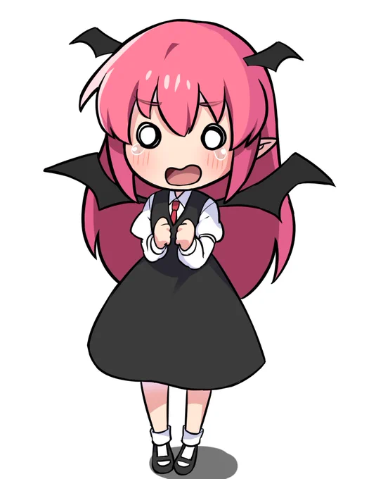 配置的に小悪魔描けませんでした。こあちゃんごめんなさい 