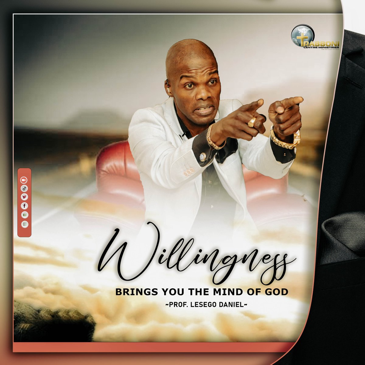 IAmLesegoDaniel's tweet photo. 𝗬𝗢𝗨 𝗛𝗔𝗩𝗘 𝗧𝗢 𝗕𝗘 𝗪𝗜𝗟𝗟𝗜𝗡𝗚 Everyone can be a Christian and serve God, but only those who are willing will be sustained. It is not enough to carry your cross if you don't follow Him. It is possible to give up on the way without. #TheMindOfGod https://t.co/2FdY66IoVH