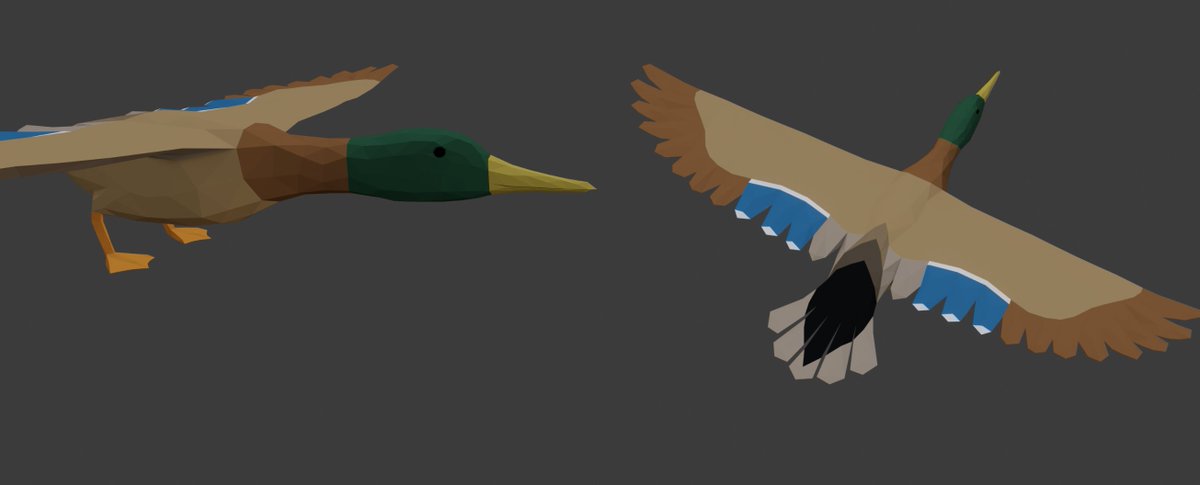 pulsarbytes's tweet image. Look at dem’ legs!
#gamedev #indiedev #Blender3d #duck