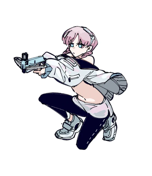 一応全身描いていた 
