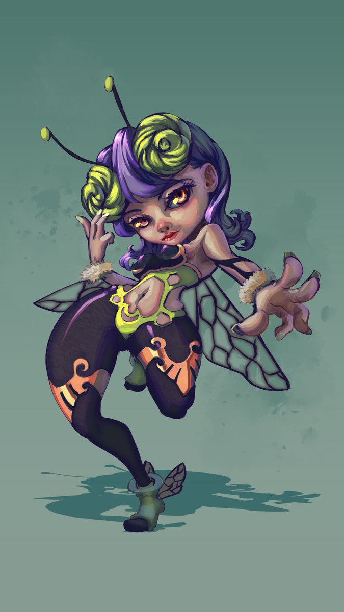 NEW DROP🎨
Lady Bee 🐝 On paras paras.id/token/x.paras.…
#parasnft #nft #bee #NFTCommunity #characterdesign