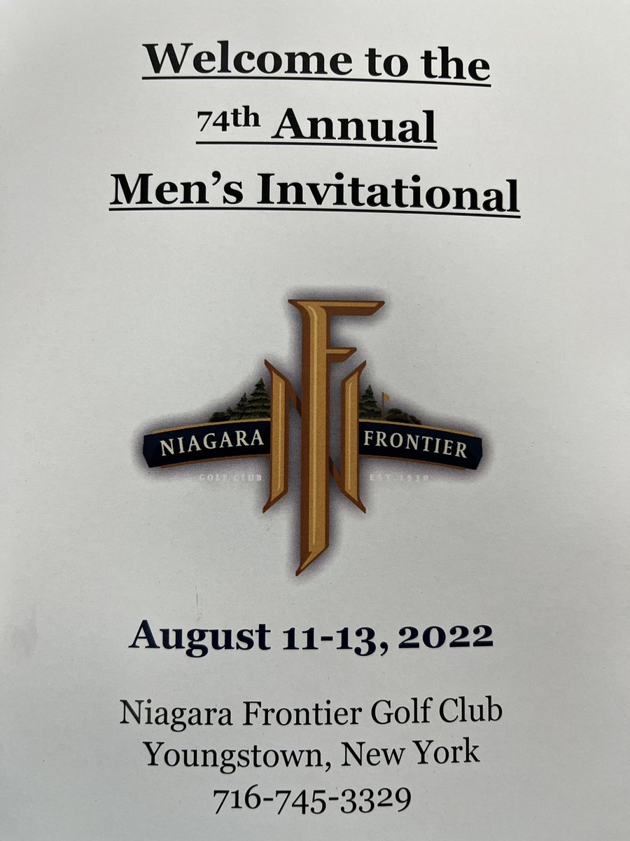 Niagara Frontier Golf Club tweet media