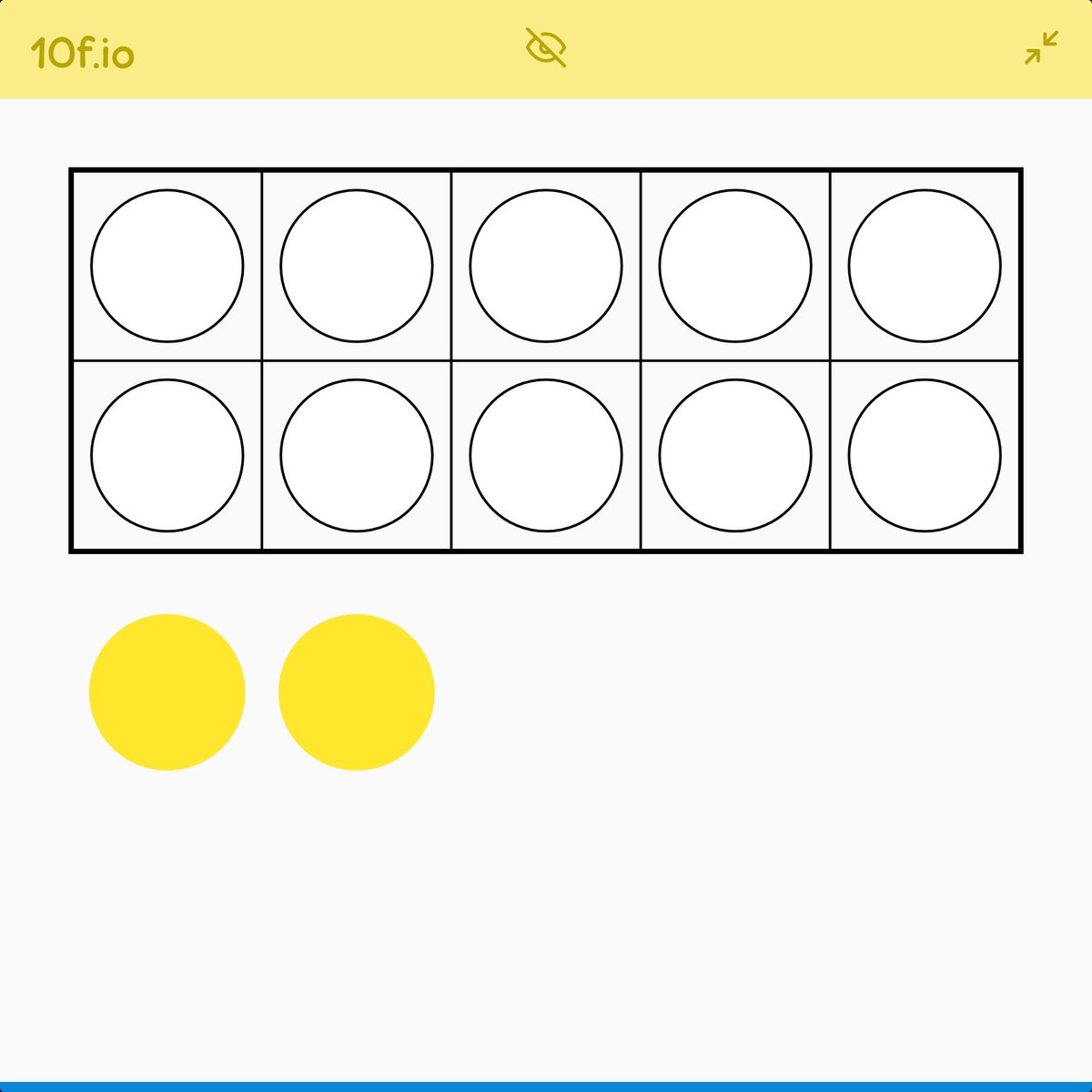 10f_io's tweet image. We're playing with different-sized frames on 10f.io today. A dozen eggs? We can show that many ways! #mtbos #iteachmath #mathematizing