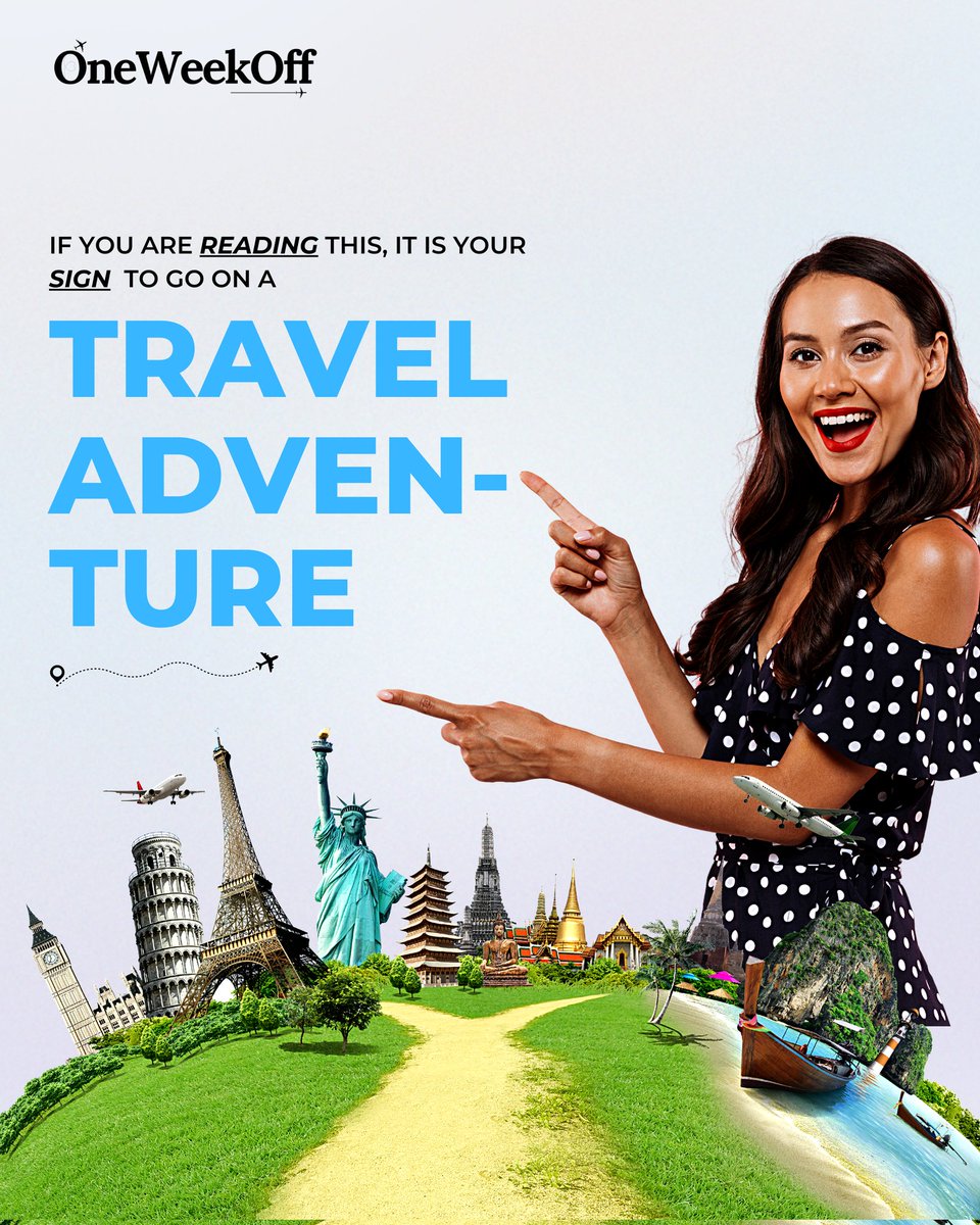 oneweekoff_co's tweet photo. We know you want to ☺️😁
#Trending #oneweekoff #Travel https://t.co/mrsehUaWse