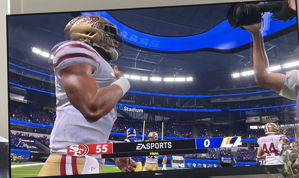 ChristianGang16's tweet photo. Madden 22 50 Bombs away https://t.co/fCzX6zvPJt