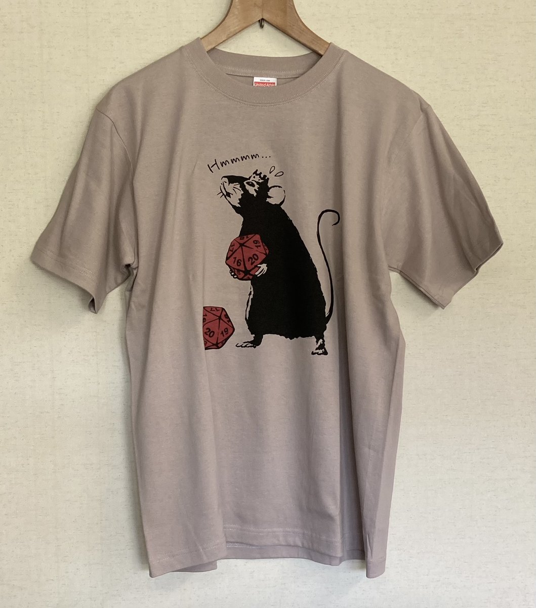 「新作Tシャツの写真撮ってたんだけど… かなり良いぞ 」|goking／山田剛毅のイラスト