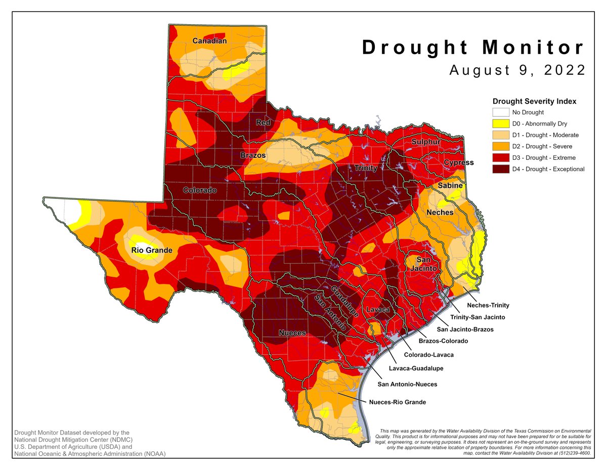 The latest Texas drought map is now available at go.usa.gov/xtQdD. 

#txwater #txdrought