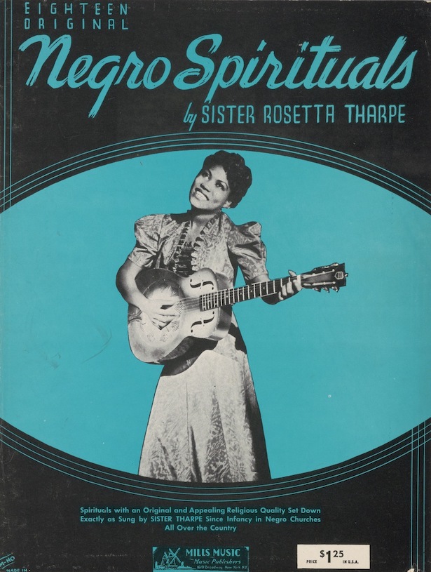 In her new song “Break My Soul (The Queens Remix)”, Beyoncé honors many musical legends, including Sister Rosetta Tharpe Known as the 'Godmother of Rock 'n' Roll', Tharpe mixed electric guitar with gospel lyrics. More in #MusicHerStory: s.si.edu/3zOndfv