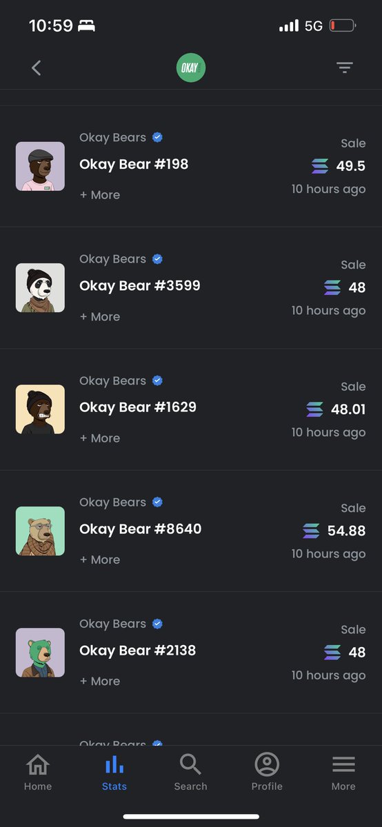 From an all time high of 6.4E to 1.1E sales… is this the Mekaverse of Solana? 🤡☠️ <a href="/Not_OkayBears/">若葉</a> 

I’m down bad… but not this bad 🥲
#pumpanddump