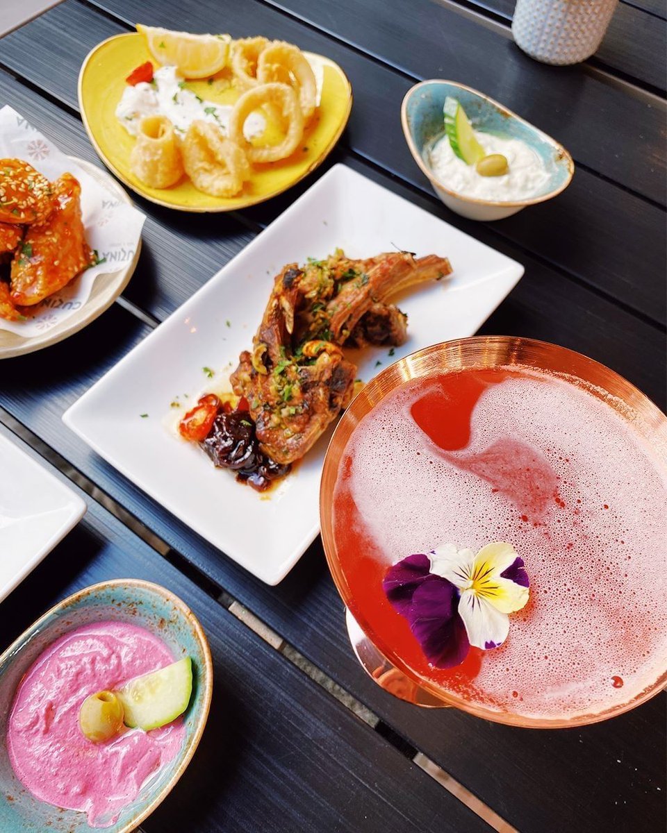 Cocktails and Cuzina, name a better combination - we'll wait! 😉

It's another glorious day in West Bridgford and we're open for dine-in and collection! We still have some availability remaining so head over to our website to make a booking - cuzina.co.uk