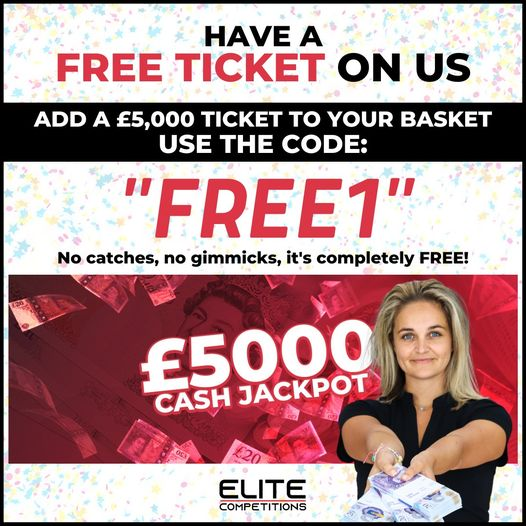 Elite Competitions on Twitter "Have a free entry, on us! No catches