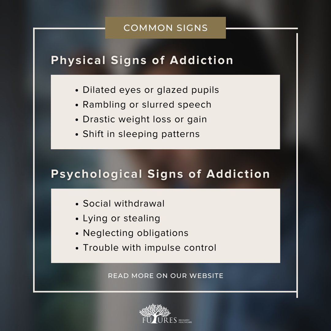 FuturesPalm's tweet image. The symptoms of addictive behavior manifest in a variety of ways. Learn the common signs and how to know when it&apos;s time to seek help in our recent blog post: hubs.la/Q01jkLzN0 #RecoveryBlog