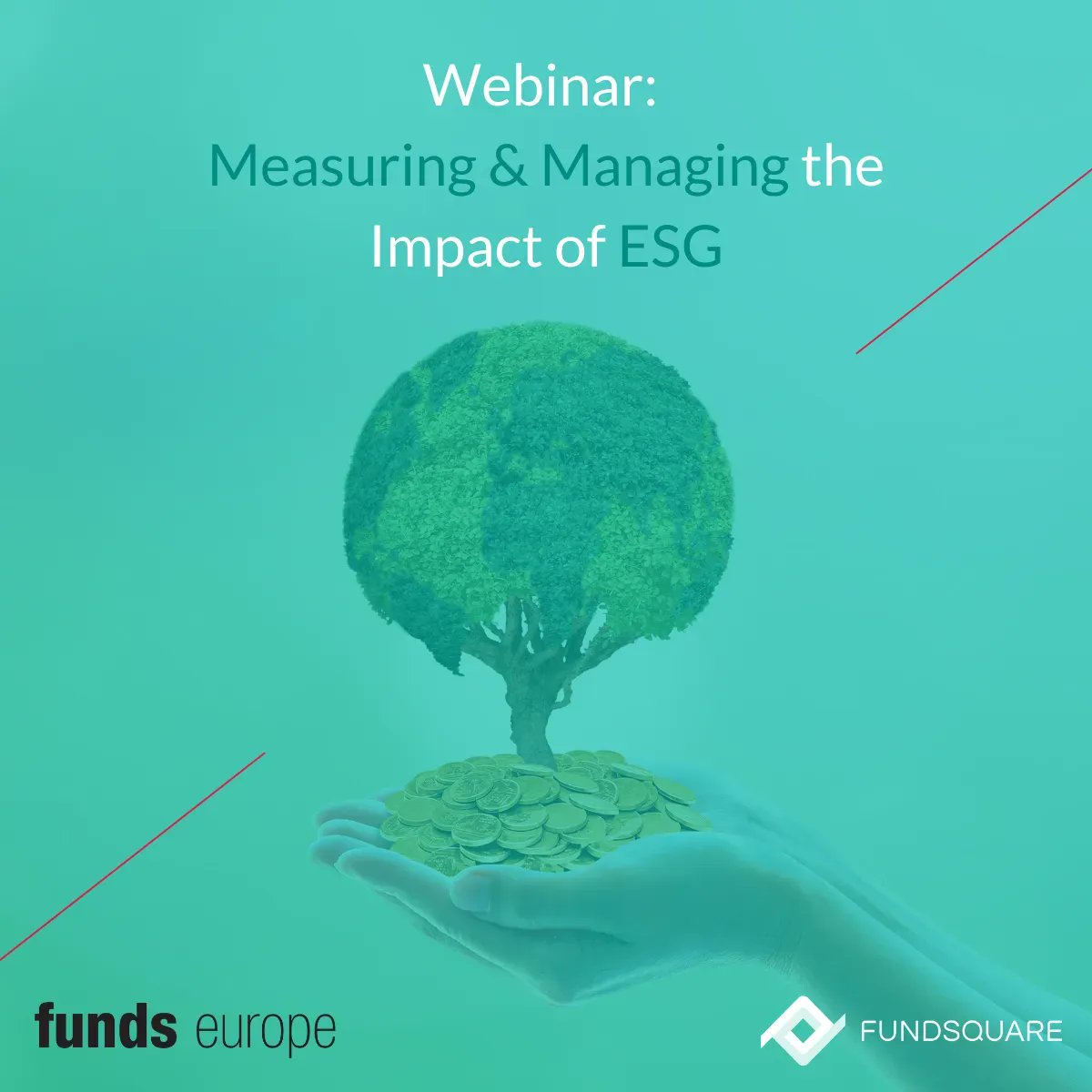 📺 Watch the replay of our webinar "Measuring &amp; Managing the Impact of ESG": buff.ly/3mcbwZS 

Moderated by Funds Europe's Nik Pratt, our panel will include Julien Renkin, Oriane Schoonbroodt and Tanya Petridou.  
  
#fundsquare #runyourdata #esg #eet #sfdr