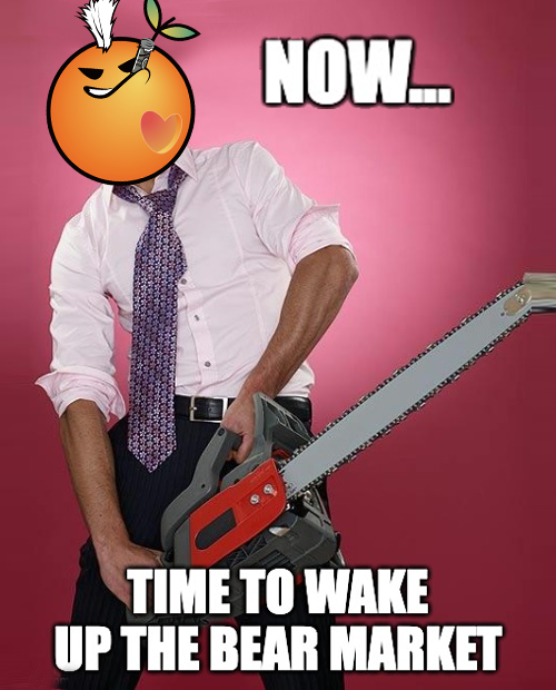 Now is still early. No rush, we are killing the bear slowly. 🪚 #brumbrum #Chainsawthebear