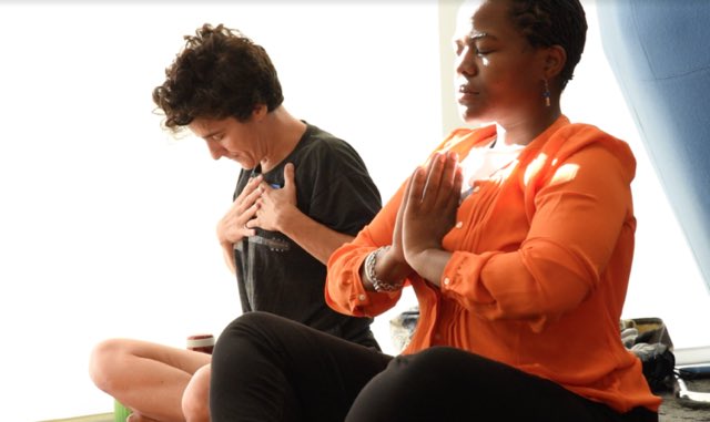 WomenadeBoston's tweet photo. Grantee feature #2: @Hands2HeartCtr! We are so proud to support them this upcoming year in their work of serving Greater Boston adults and youth affected by addiction, poverty and trauma through the healing practice of yoga. https://t.co/Fu6QiUlPMW
