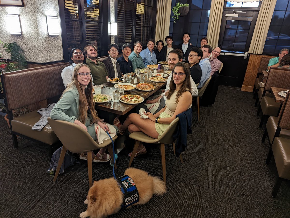 GTssdl's tweet image. Ending a day full of conference talks by getting some great Italian food at #Astrodynamics Specialist 🍕🍝