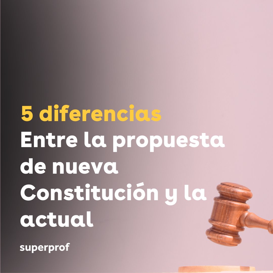 Superprof_cl's tweet photo. Infórmate sobre la propuesta de nueva Constitución y comparte lo que aprendas con tus cercanos 🧐. Lee nuestro artículo: https://t.co/2u8S65pnt0 https://t.co/UGv8kFsPwi