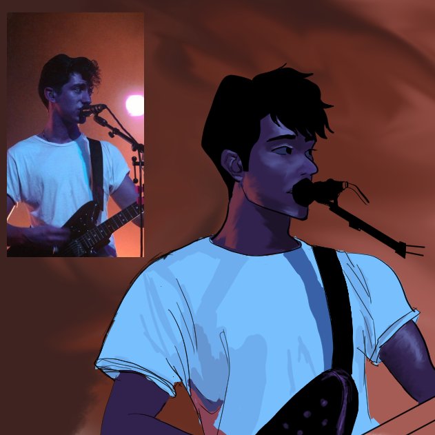 alex turner fanart. i finally got the hang of this digital art stuffs. kinda proud tho