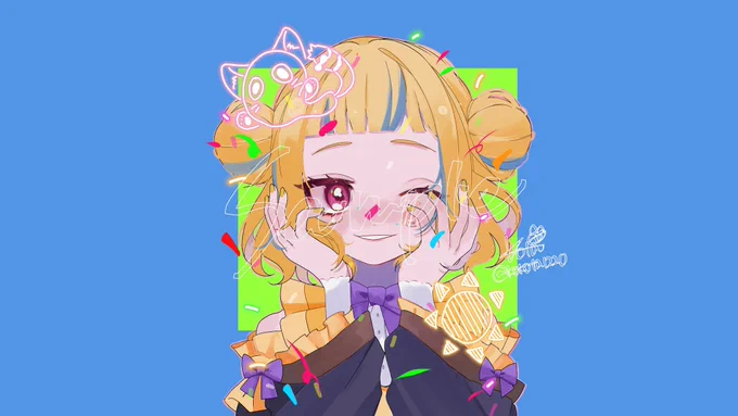 歌ってみたのイラストお手伝いさせて頂きました#絵まーぐ 