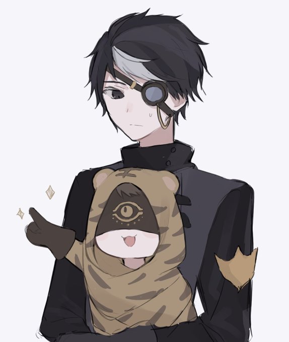 第五人格イラストノワールくんと虎 」|フタツのイラスト