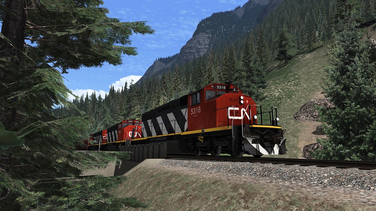 railsimulator's tweet photo. What's your favourite mountain route in Train Simulator Classic? ⛰️ 

#MountainDay #TrainSimulator https://t.co/G2OgGVdtWk