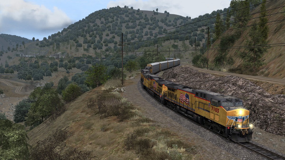 railsimulator's tweet photo. What's your favourite mountain route in Train Simulator Classic? ⛰️ 

#MountainDay #TrainSimulator https://t.co/G2OgGVdtWk