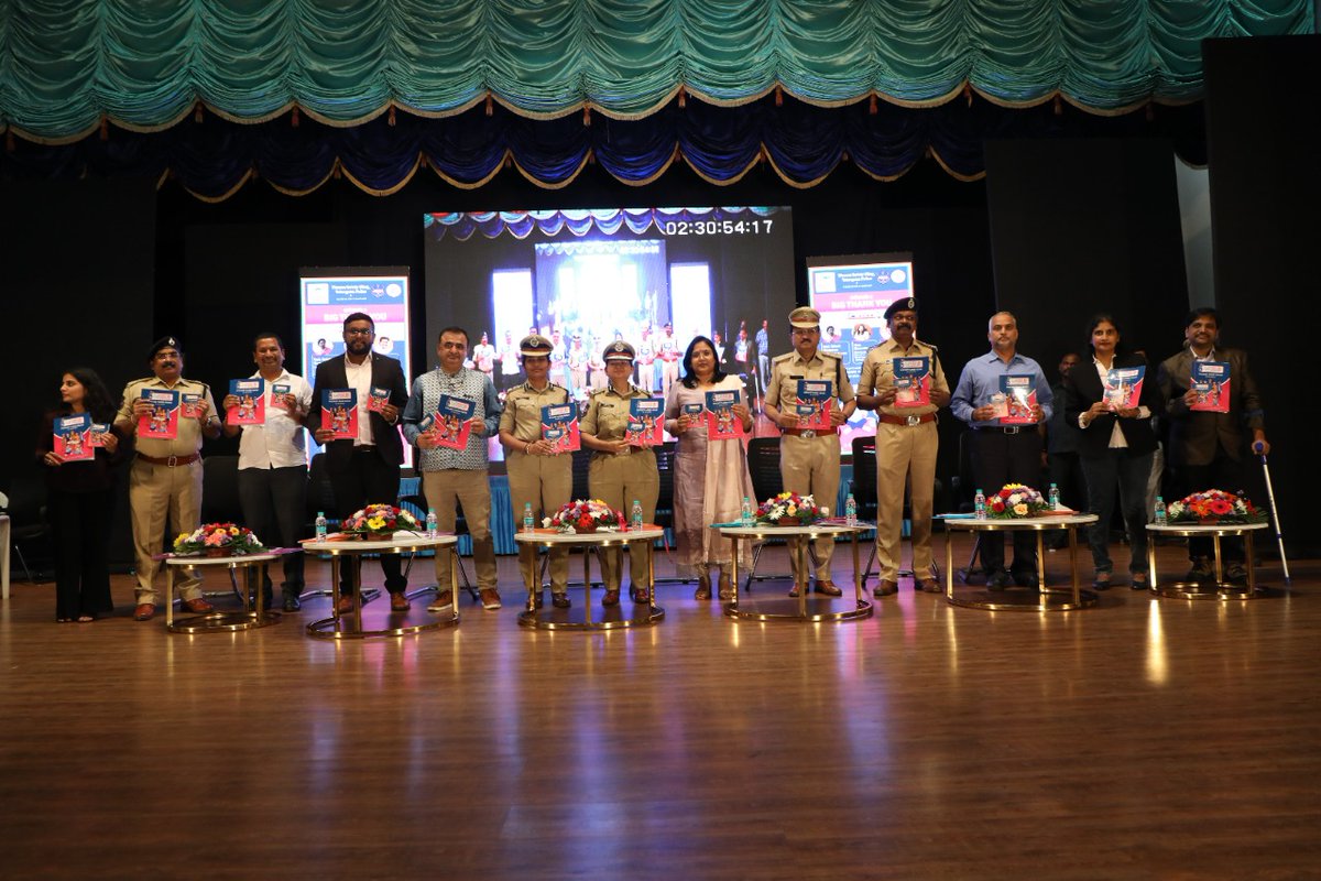 maasif1987's tweet photo. “CybHER III”, the phase three programme under the Cyber Congress initiative of the Women Safety Wing of Telangana State Police concluded its 10-month long programme and celebrated its accomplishment at a spectacular Grand Finale titled  “Cyberathon” on Thursday. https://t.co/SuwqlgkVo5