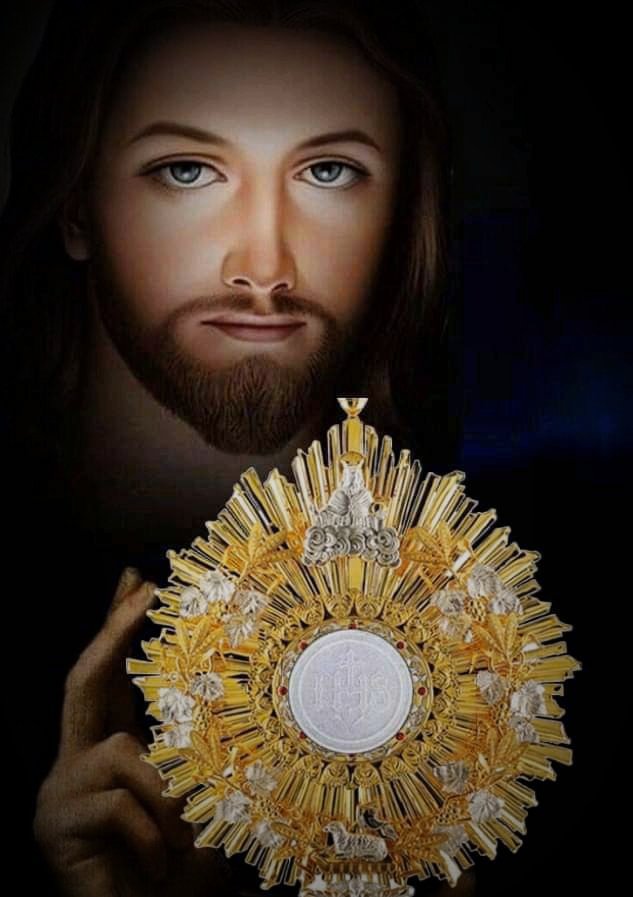 Blessed be Jesus in the Most Holy Sacrament of the Altar. 🙏✝️🕊️
#ThursdayDevotion