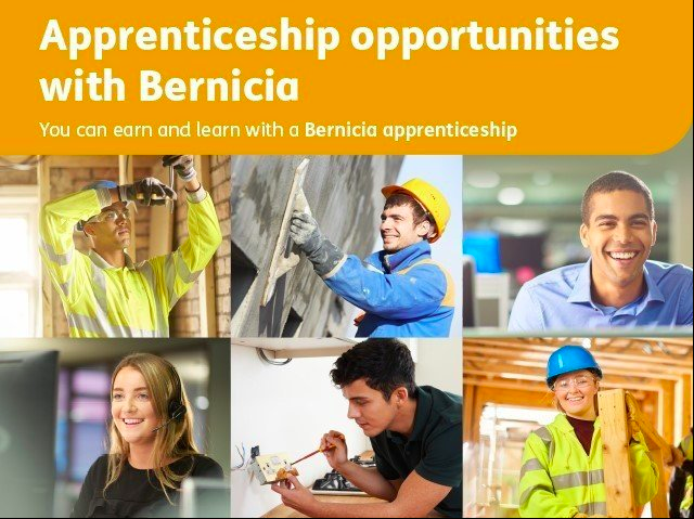 We've a terrific opportunity for a business administration apprentice at Bernicia - earn while you learn. #apprenticeships 
📌Full-time post 
📌Salary £9,305
📌Monday to Friday, 9am to 5pm.
The vacancy closes on Monday August 29th. More details here:
findapprenticeship.service.gov.uk/apprenticeship…