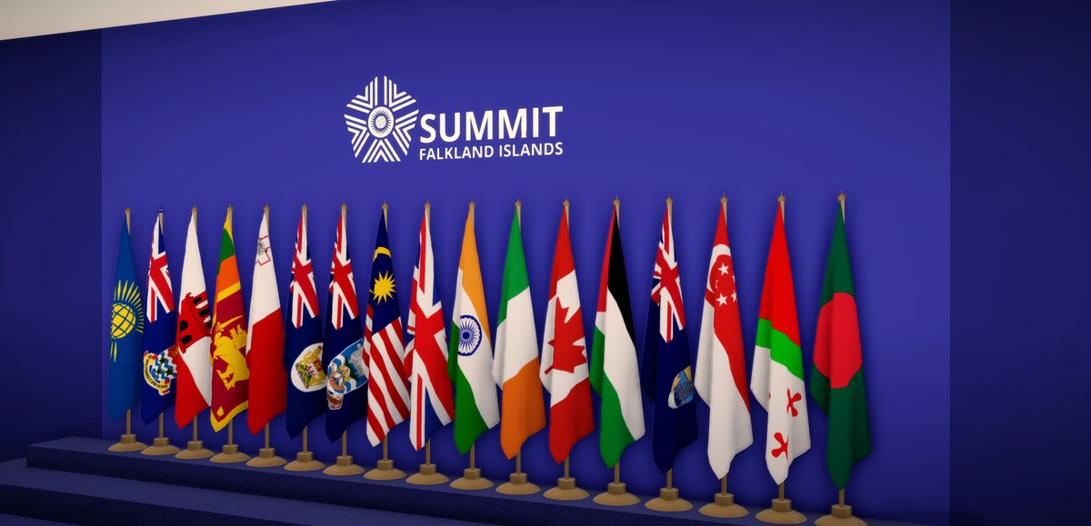 Preparations for the upcoming Commonwealth Summit began yesterday.

A gazebo has been set up, and the Government has partnered with Ape Station Catering to provide catering services for the event.